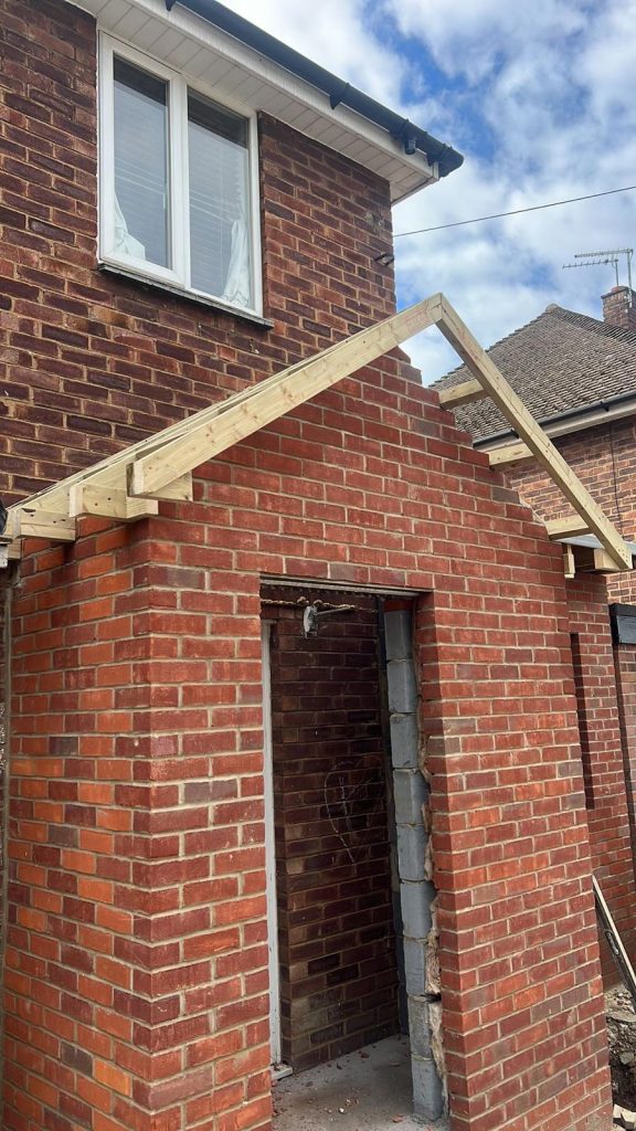 Extension in Northfield Road Barnet EN4 England