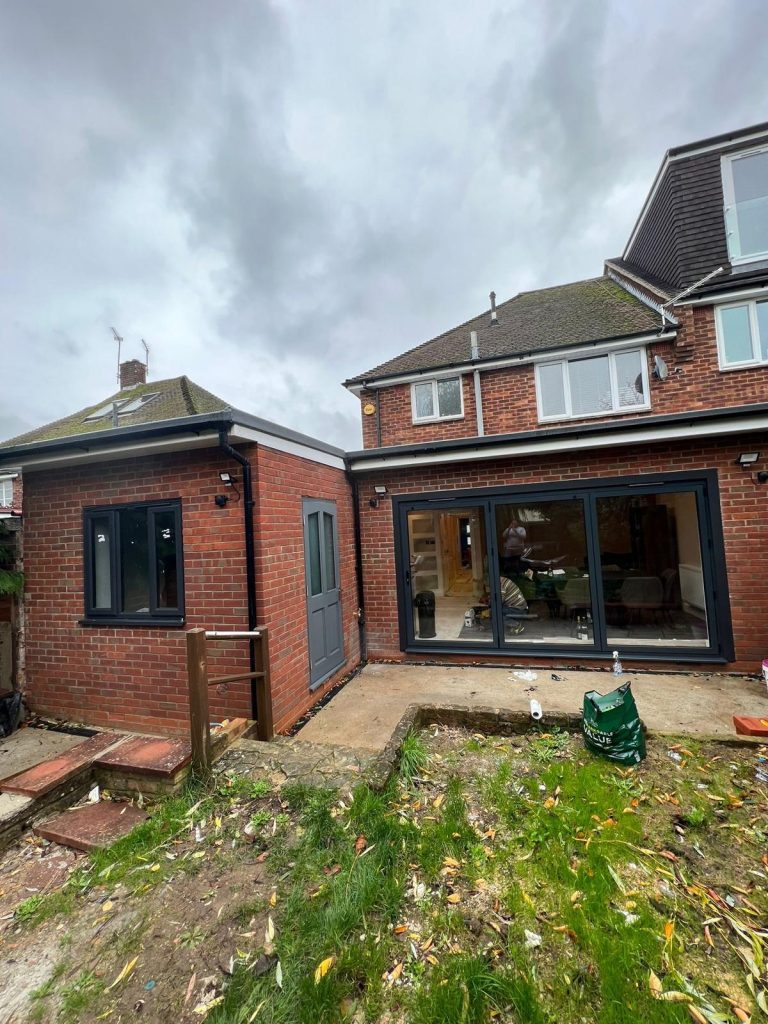 Extension in Northfield Road Barnet EN4 England