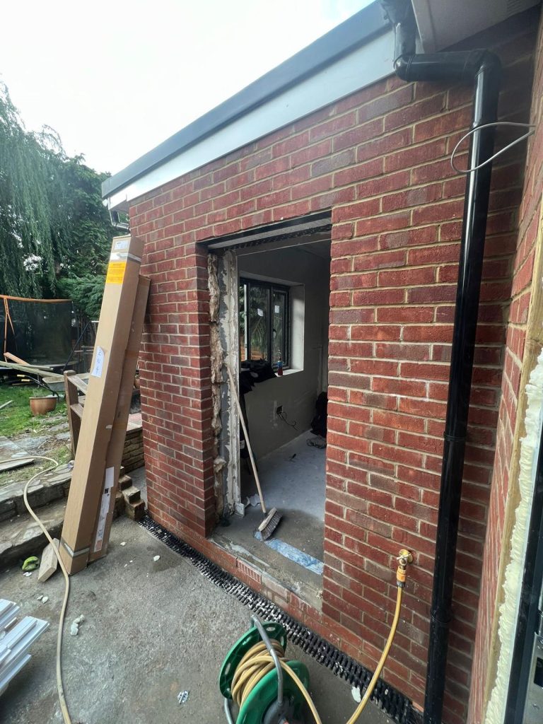 Extension in Northfield Road Barnet EN4 England