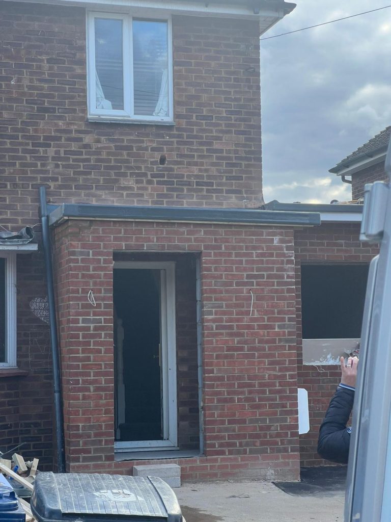 Extension in Northfield Road Barnet EN4 England