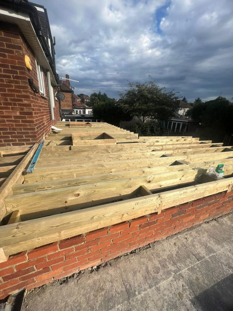 Extension in Northfield Road Barnet EN4 England