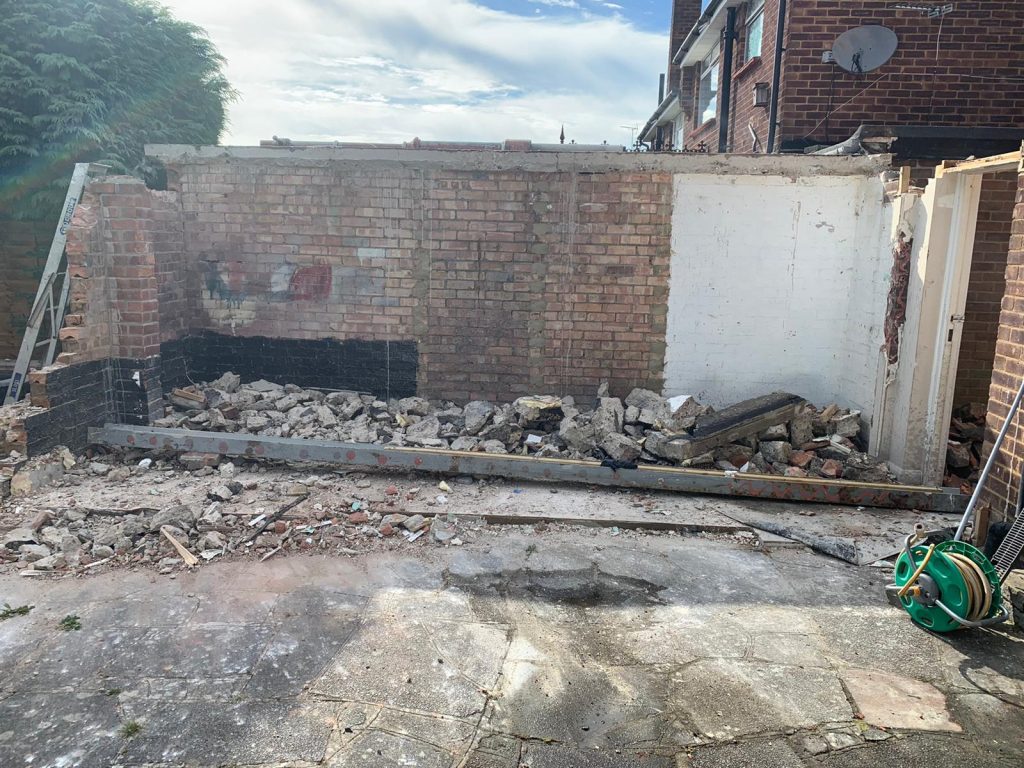 Extension in Northfield Road Barnet EN4 England