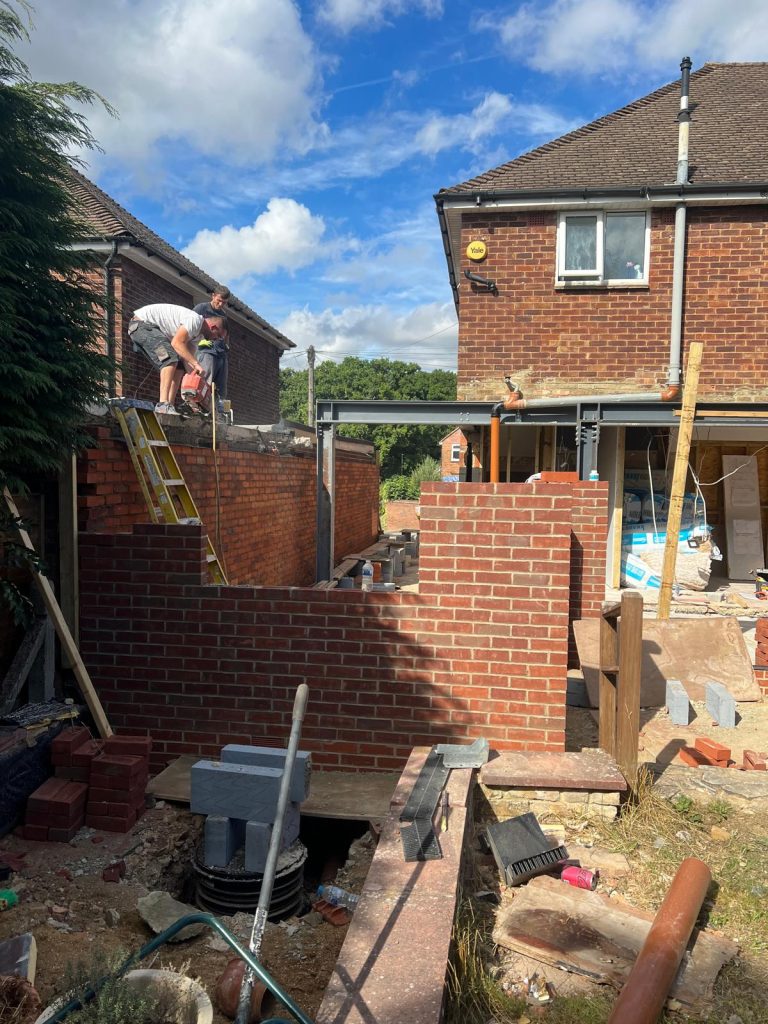 Extension in Northfield Road Barnet EN4 England