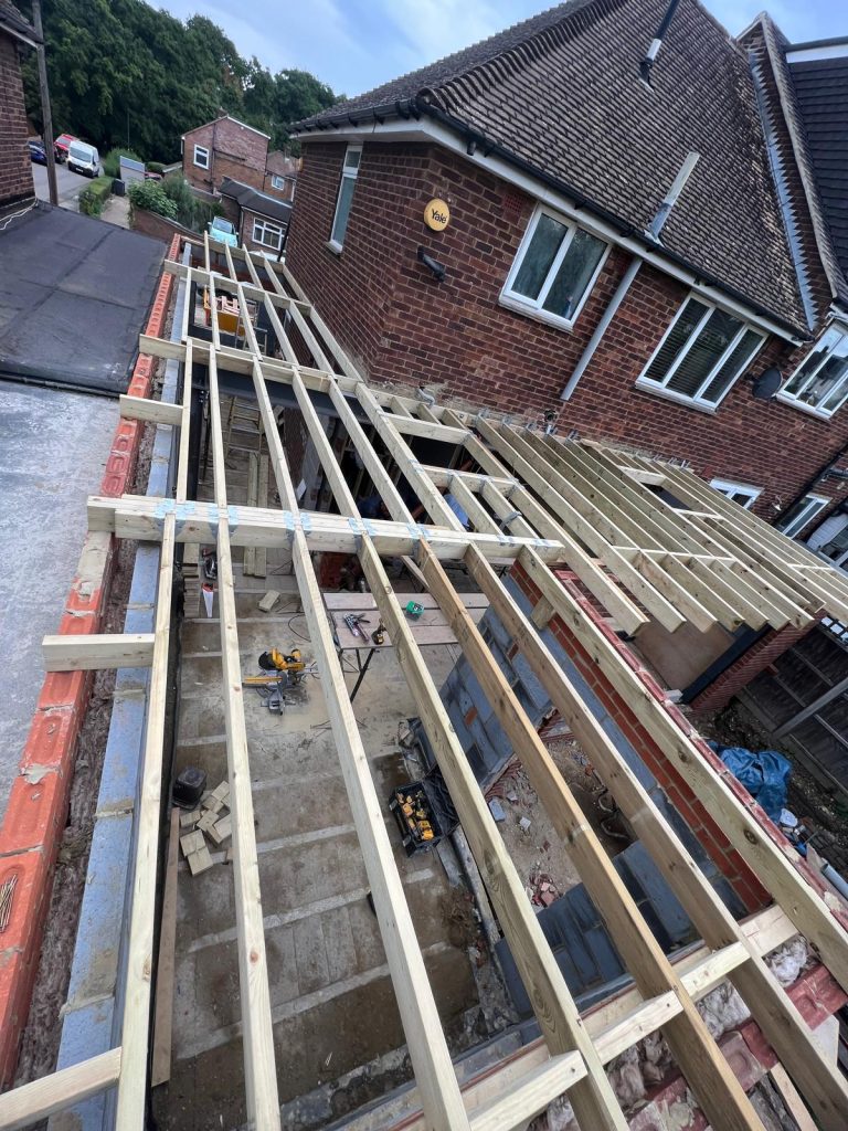 Extension in Northfield Road Barnet EN4 England